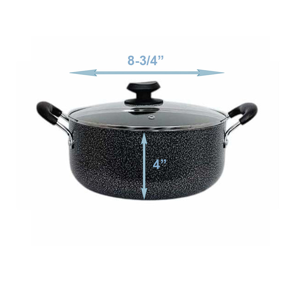 Non-Stick Coating Wok Frying Pan With Lid Cooking Pot