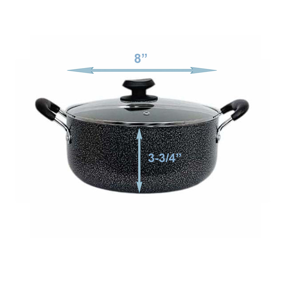 Non-Stick Coating Wok Frying Pan With Lid Cooking Pot
