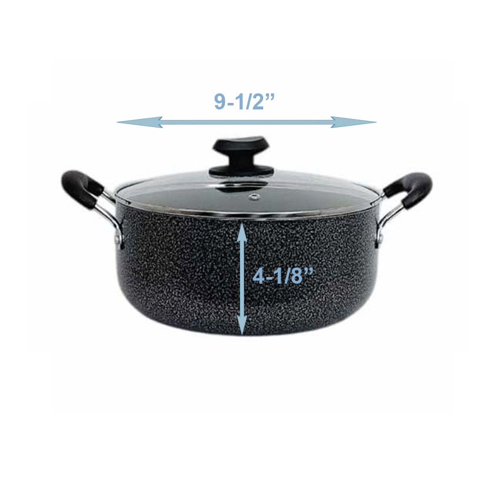 Non-Stick Coating Wok Frying Pan With Lid Cooking Pot