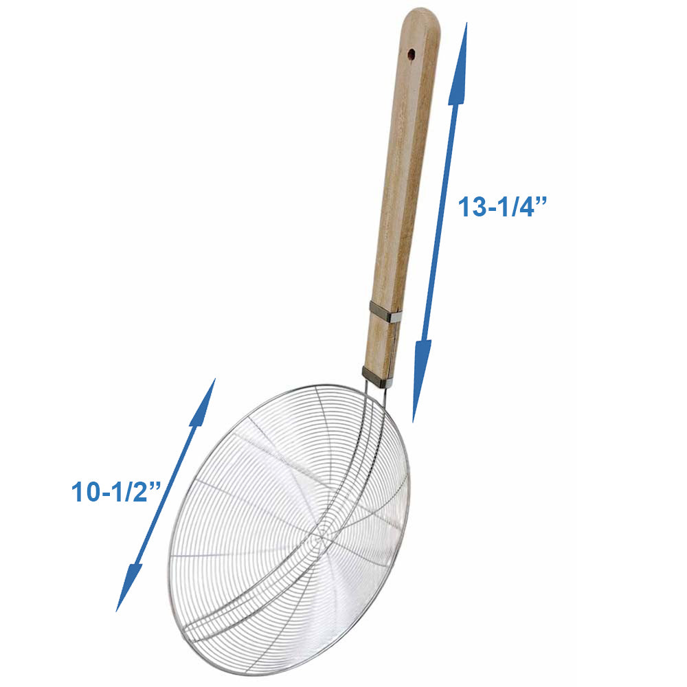 Stainless Steel Wire Skimmer Kitchen Cookware Spider Strainer Skimmer