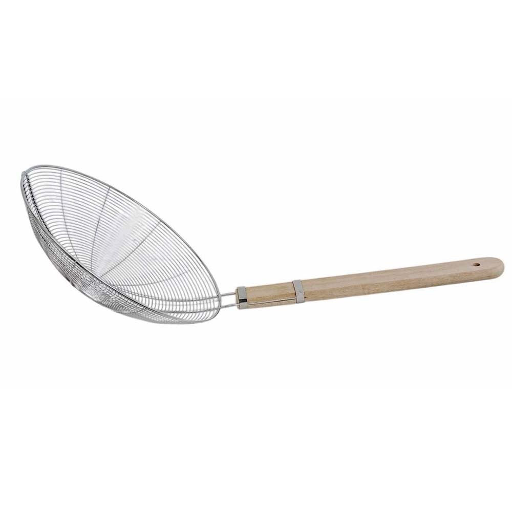 10-1/2" Stainless Steel Wire Skimmer Kitchen Cookware Spider Strainer Skimmer