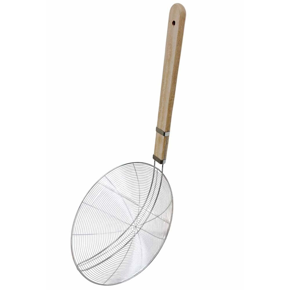 9" Stainless Steel Wire Skimmer Kitchen Cookware Spider Strainer Skimmer