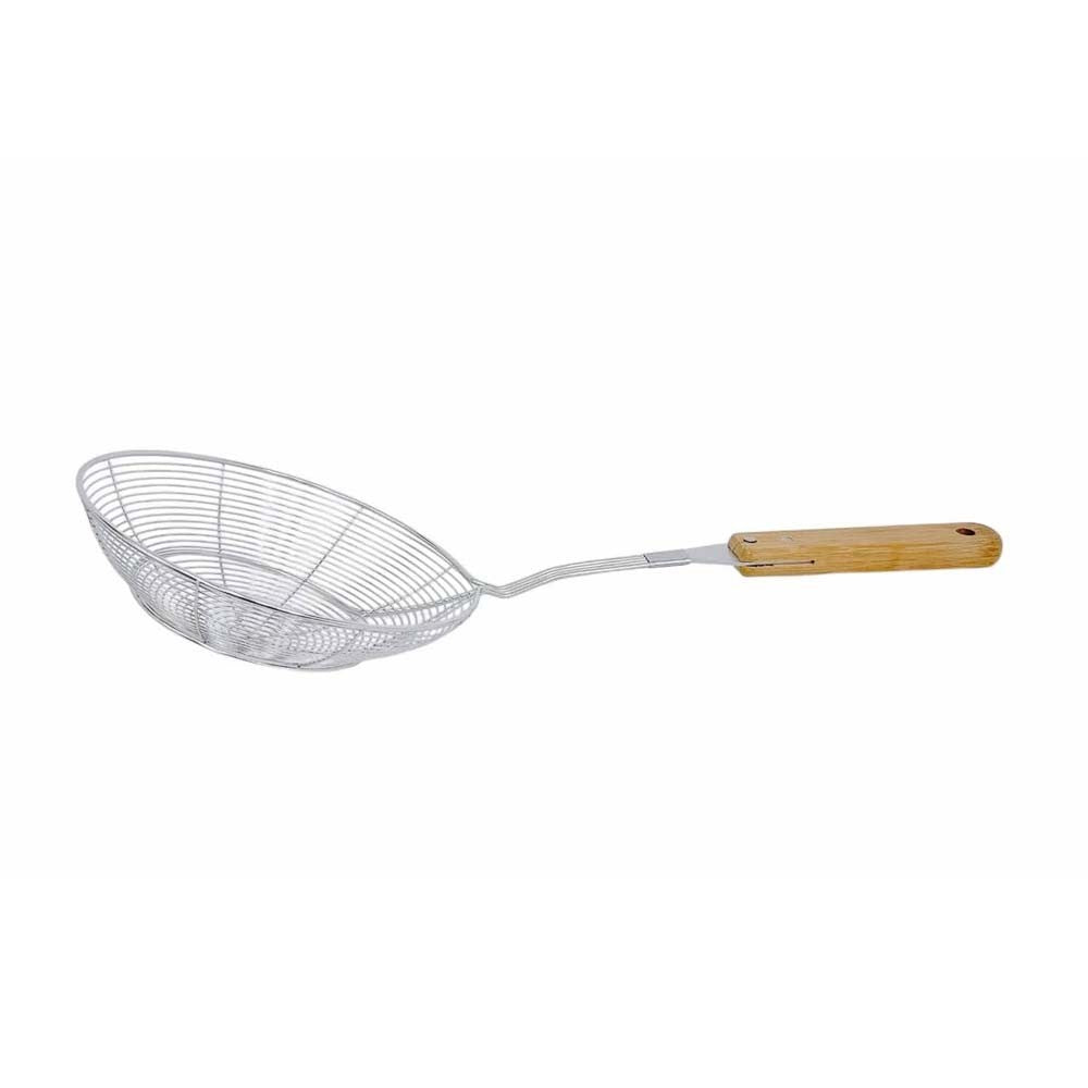 7-3/4" Stainless Steel Wire Skimmer Kitchen Cookware Spider Strainer Skimmer