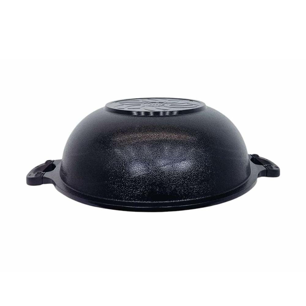 15'' Marble Non-Stick Coating Venice Wok Kitchen Cookware Sauce Pot Pan Cooking