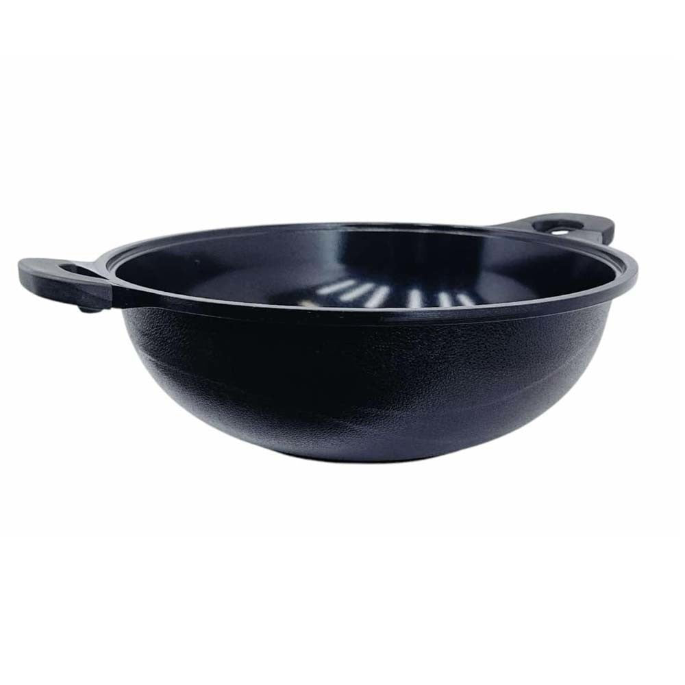 15'' Marble Non-Stick Coating Venice Wok Kitchen Cookware Sauce Pot Pan Cooking