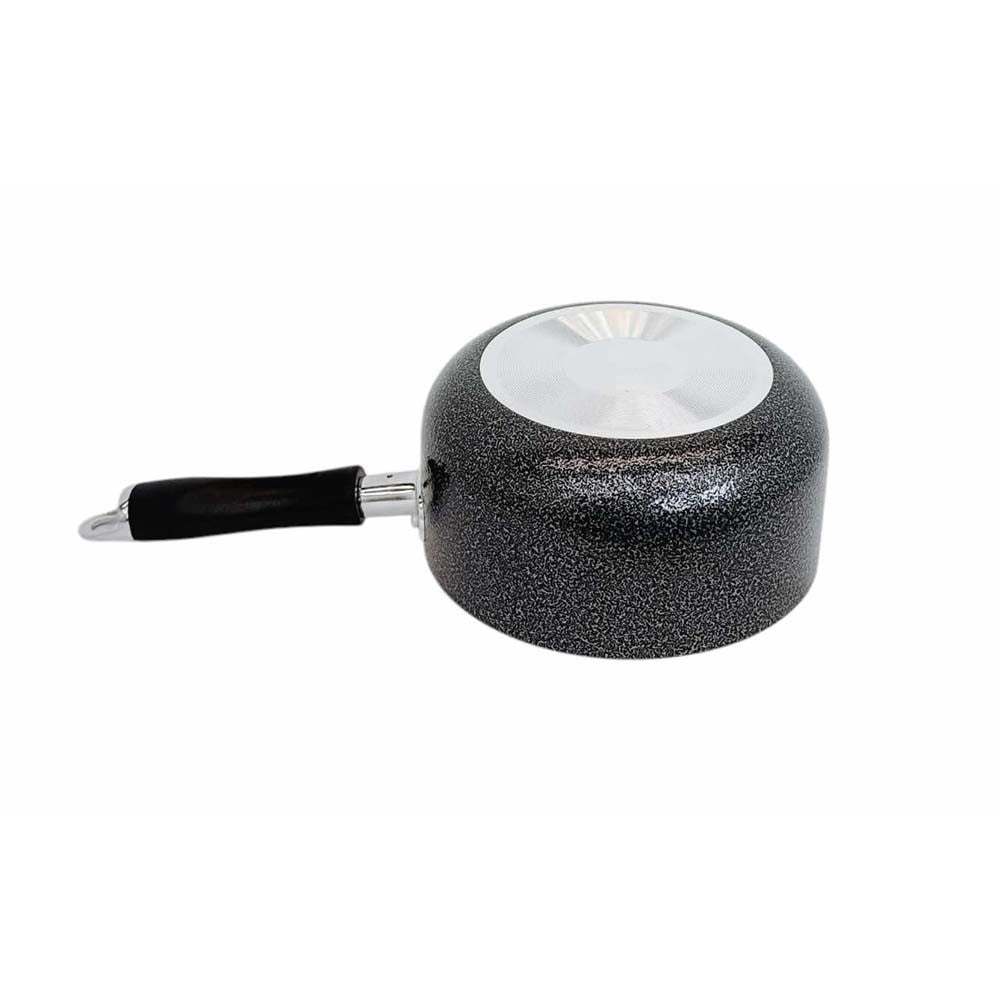 6-3/8" (16CM) Non-Stick Coating Wok Frying Pan With Lid 1.5 QT Cooking Pot