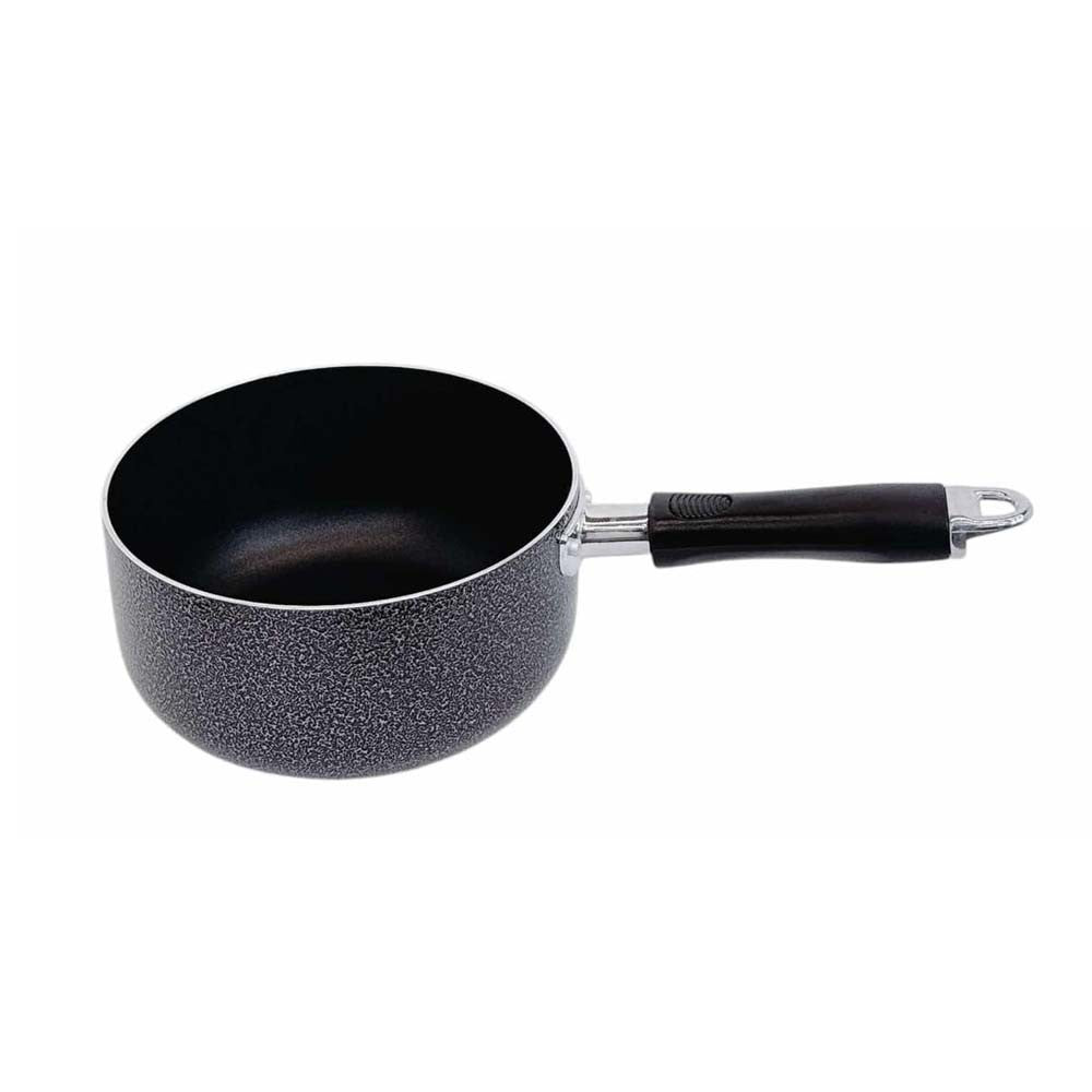 6-3/8" (16CM) Non-Stick Coating Wok Frying Pan With Lid 1.5 QT Cooking Pot
