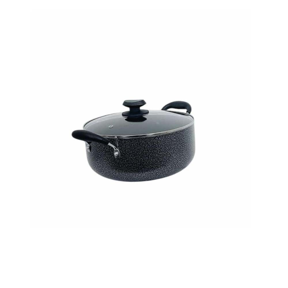 9-1/2" (24CM) Non-Stick Coating Cooking Pot 5QT Sauce Pan With Lid Cookware