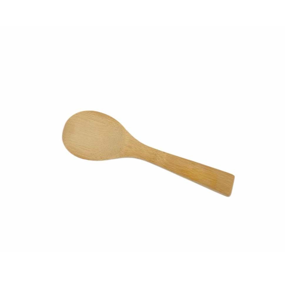 9" Bamboo Rice Spoon Paddle Scoop Cooking Sushi Rice Spoon Spatula Cookware