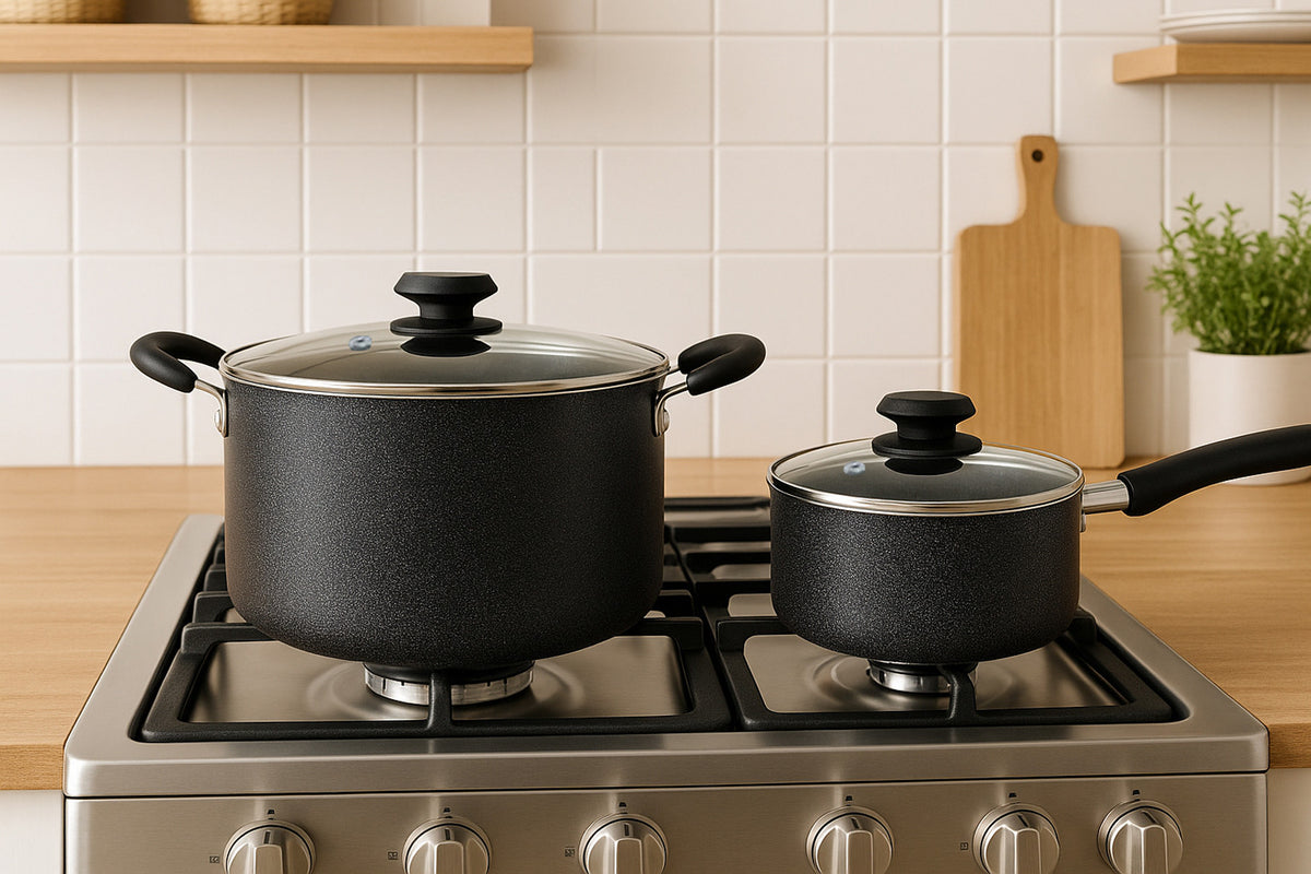 Non-Stick Coating Wok Frying Pan With Lid Cooking Pot