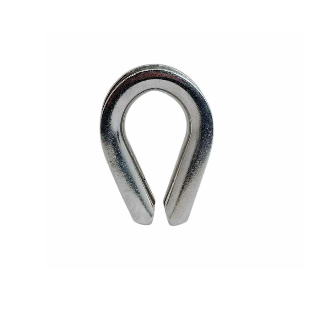 1/2" Stainless Steel 316 Marine HEAVY DUTY Wire Rope Chain THIMBLE Rig Anchor