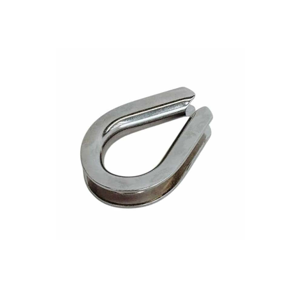 1/2" Stainless Steel 316 Marine HEAVY DUTY Wire Rope Chain THIMBLE Rig Anchor