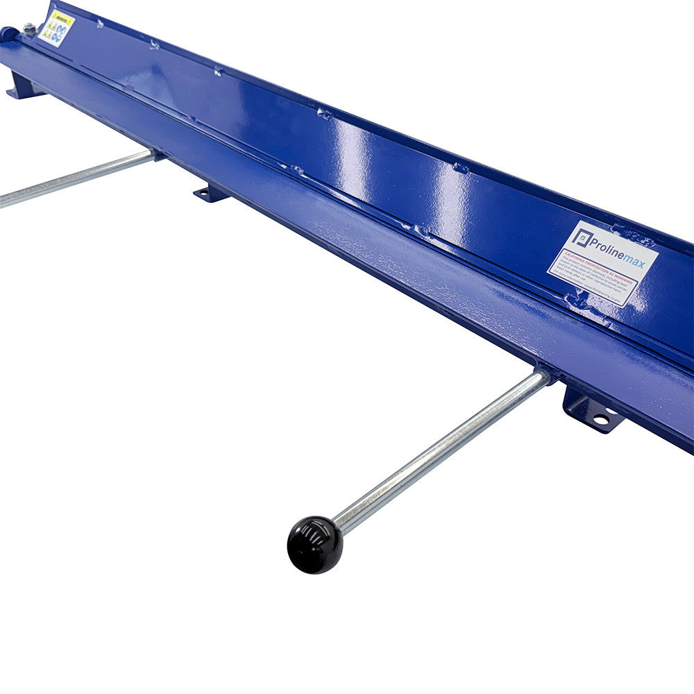 Pro 72" Sheet Metal Brake Bender Galvanized Steel HVAC Roofing 14-Ga Aluminum w/ Quick Release Action