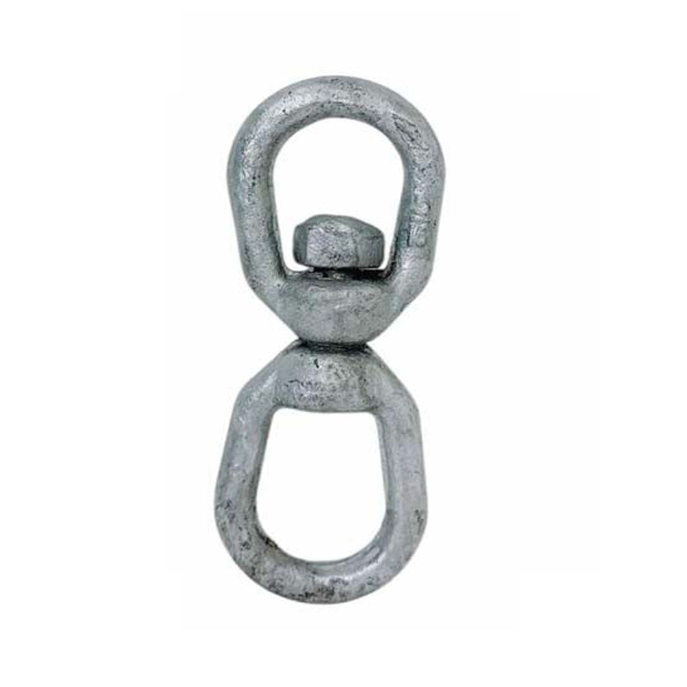 4 Pc Marine Galvanized 5/16" Eye Eye Swivel Mooring 1250 Lbs WLL EYE EYE Swivel