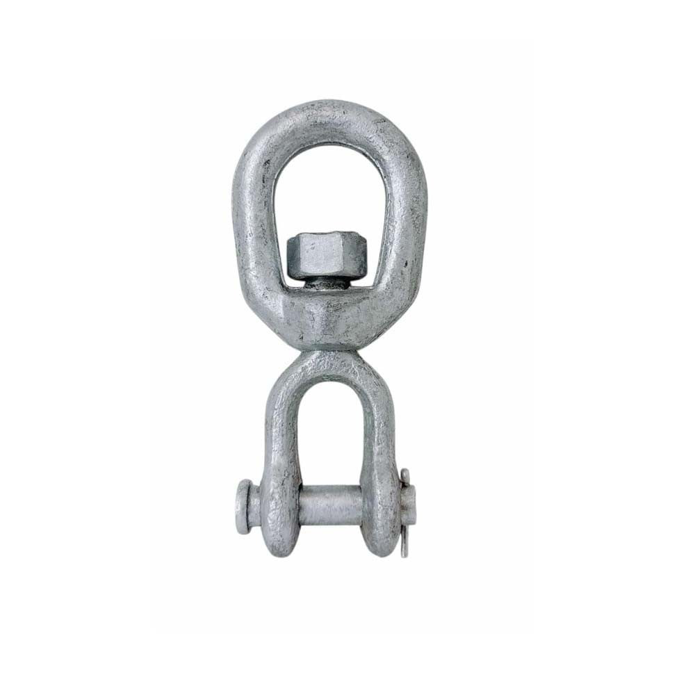 4 Pcs Marine Boat Mooring Hot Dipped Galvanized 5/8" Jaw Eye Swivel 5,200 Lbs WLL