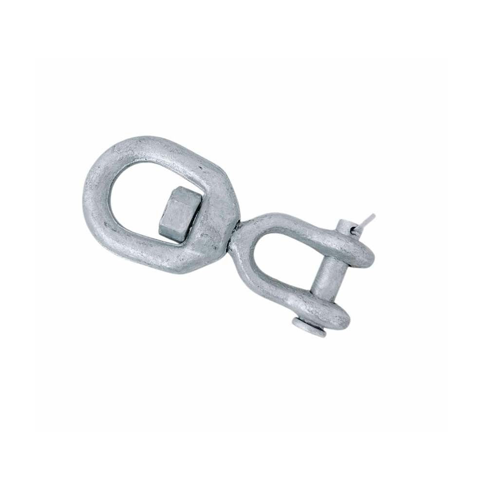 4 Pcs Marine Boat Mooring Hot Dipped Galvanized 5/8" Jaw Eye Swivel 5,200 Lbs WLL