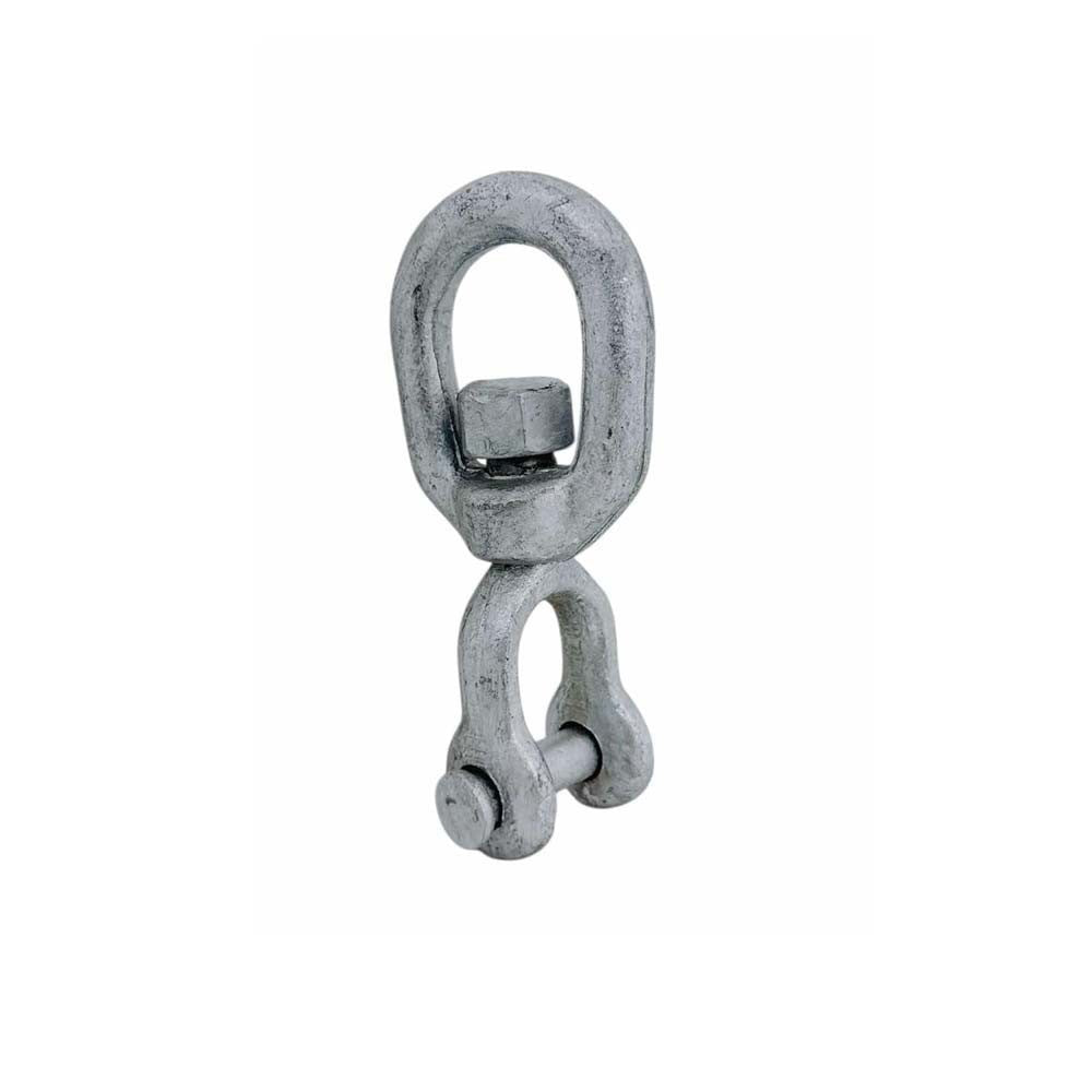 4 Pcs Marine Boat Mooring Hot Dipped Galvanized 5/8" Jaw Eye Swivel 5,200 Lbs WLL