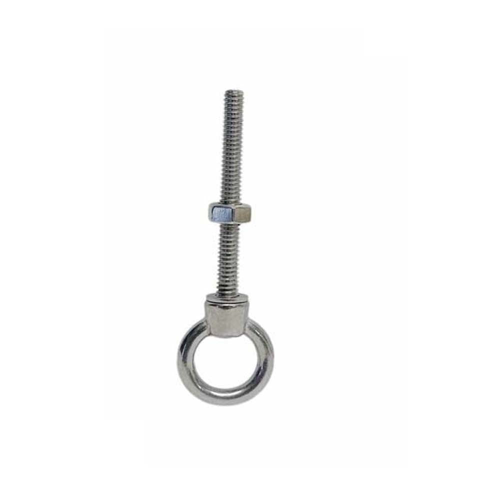4 Pc Marine T316 Stainless Steel 5/16" x 2-5/16" Shoulder Eye Bolt 800 Lbs WLL