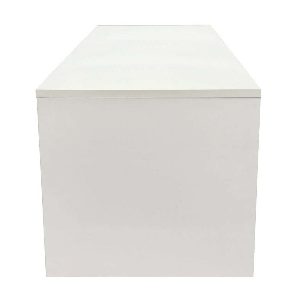 White 24" High Knockdown Pedestal Display Base Box Cube Fixture for Retail Store
