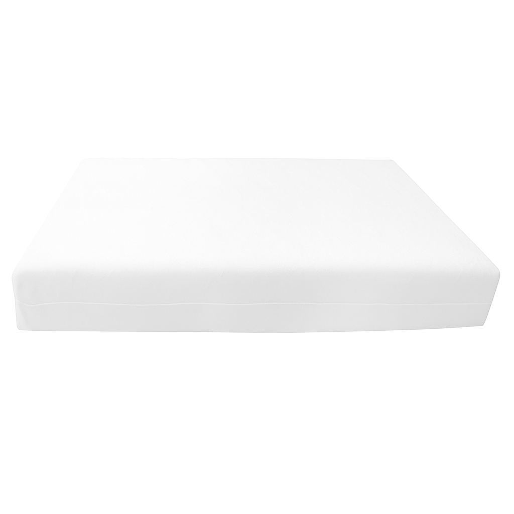STYLE 2 Twin Size Mattress Foam, Pillow & Bolster Cushion Polyester Fiberfill Inserts for Outdoor Indoor Daybed Porch Swing Bed | INSERT ONLY |