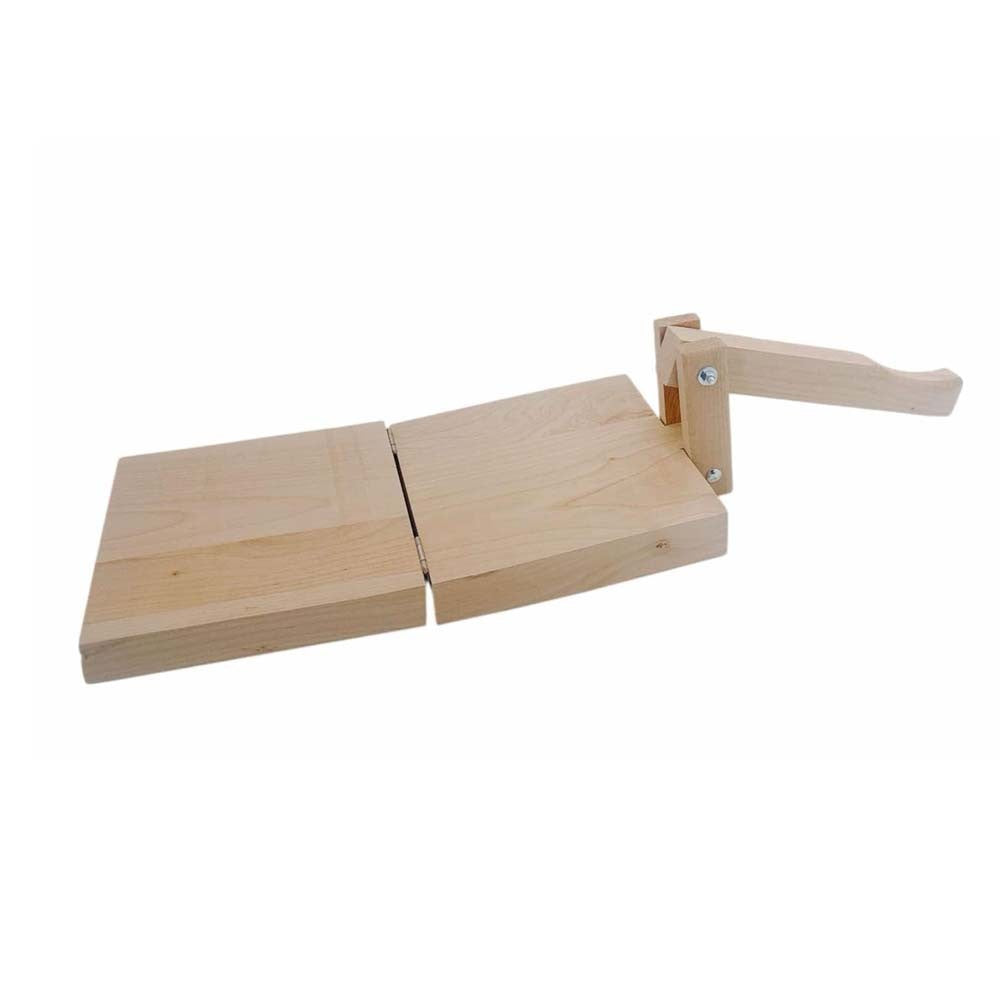 10" Square Wooden Tortilla Press Design Corn Flour Tacos Dough Pressing Maker