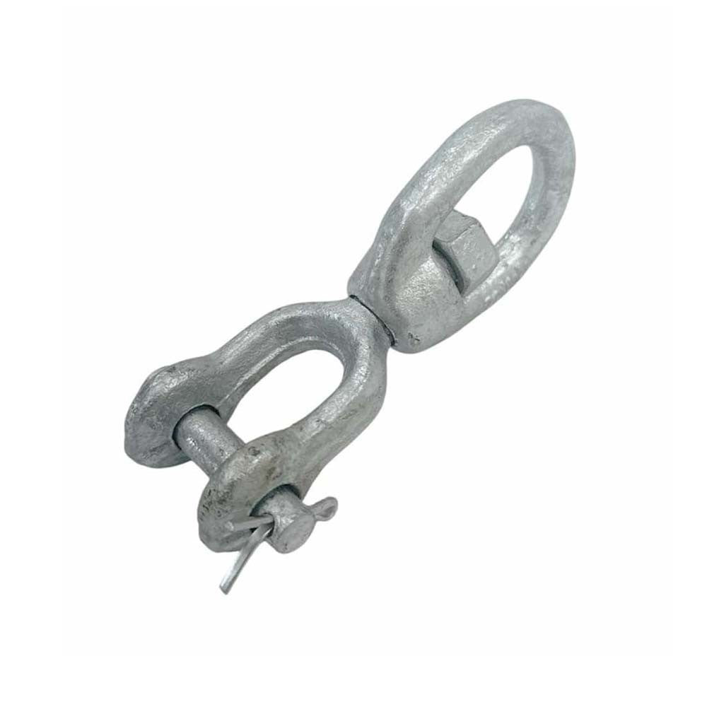4 Pc 3/8" JAW EYE Swivel Marine Mooring Galvanized 2250 lbs WLL