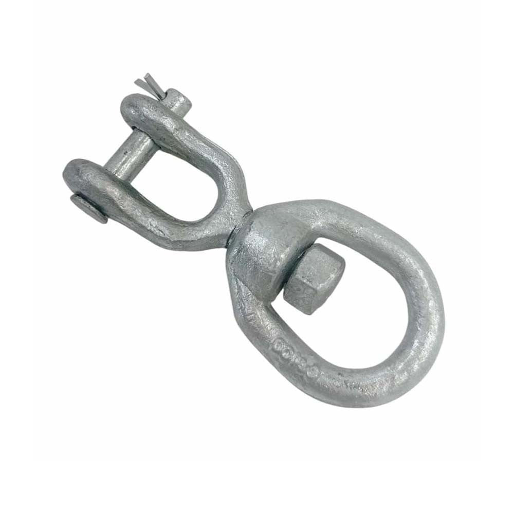 4 Pc 3/8" JAW EYE Swivel Marine Mooring Galvanized 2250 lbs WLL