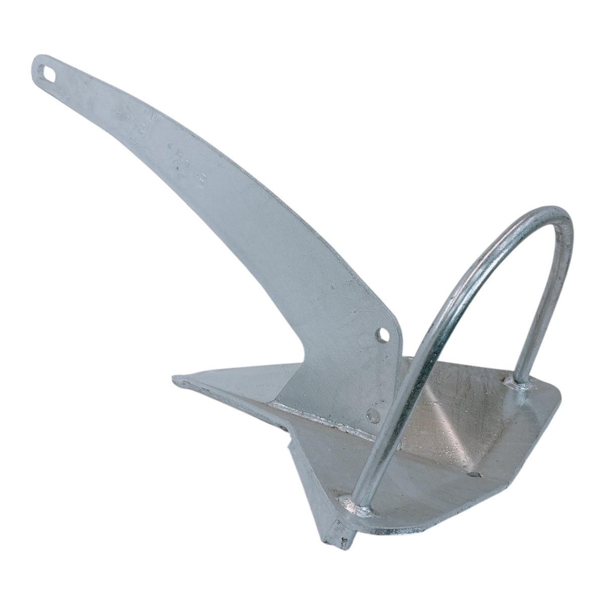 Heavy Duty 15KG (33 Lbs) Hot Dipped Galvanized Steel Shovel Scoop Style Boat/Yacht/Sailboat Anchor Fixed Scoop Anchor