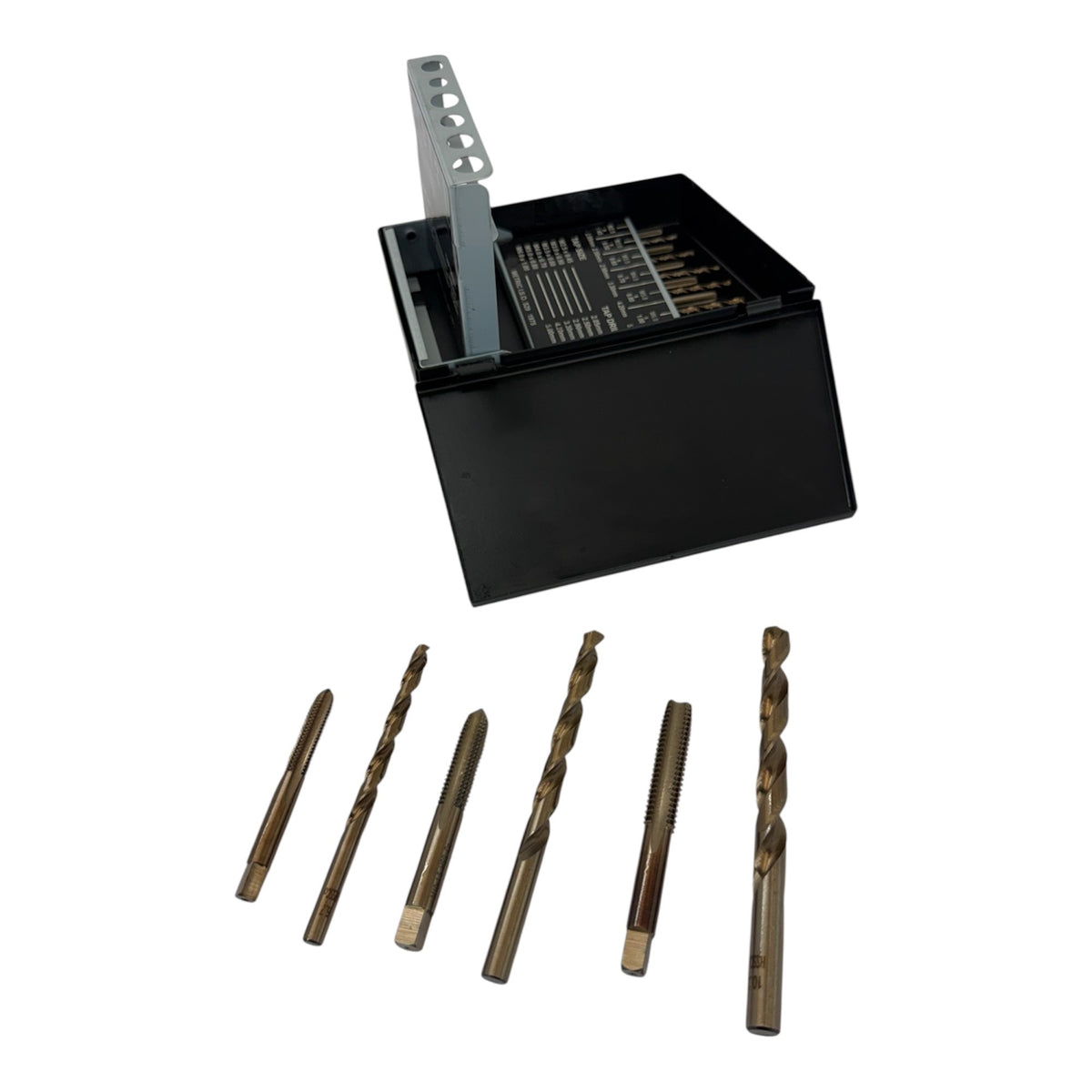 18 Pc HSS Metric Tap & Drill Set – High Speed Steel Threading Kit with Metric Taps & Drill Bits for Metalworking & Repair