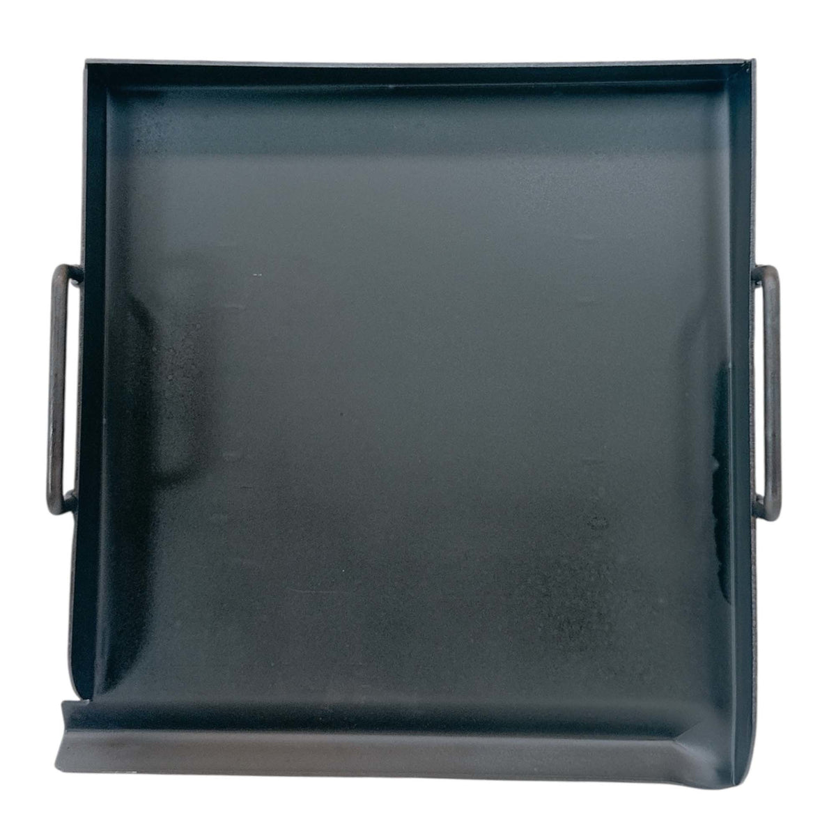 Heavy Duty 18-1/2" x 17-1/2" Steel With Oil Polish Griddle Grill Comal Plancha For Single Burner