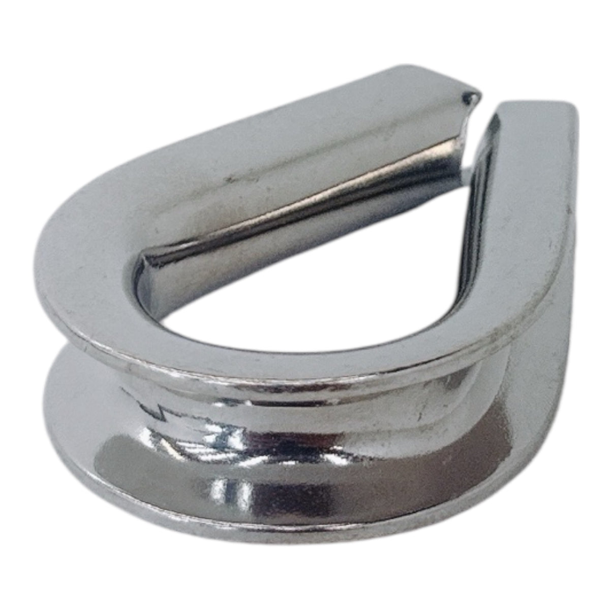 4 Pc Marine HEAVY DUTY T316 Stainless Steel 7/16" Thimble Wire Rope Chain Anchor