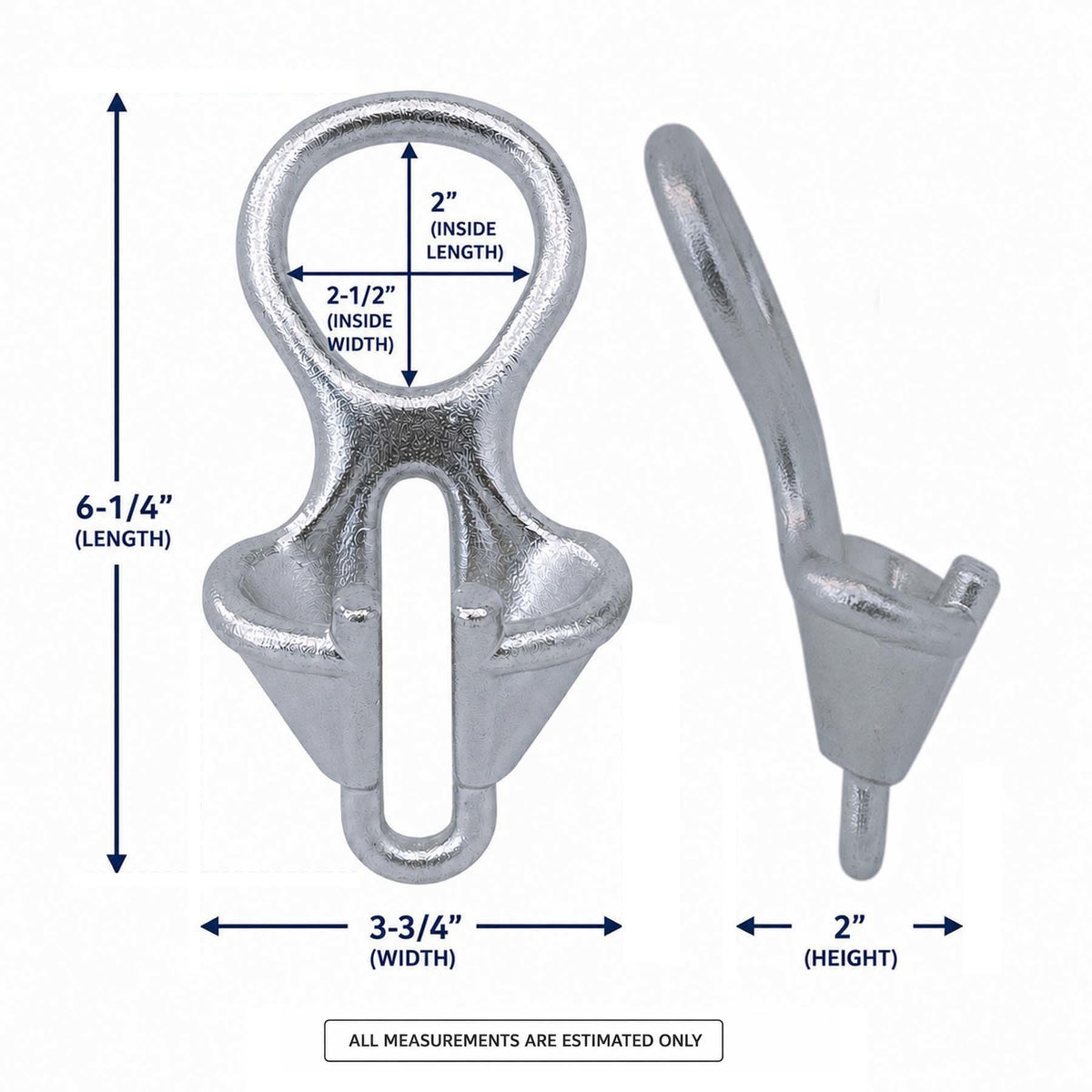 Marine T316 Stainless Steel Anchor Chain Lock for 10-12mm/0.39-0.47in Rope Chain