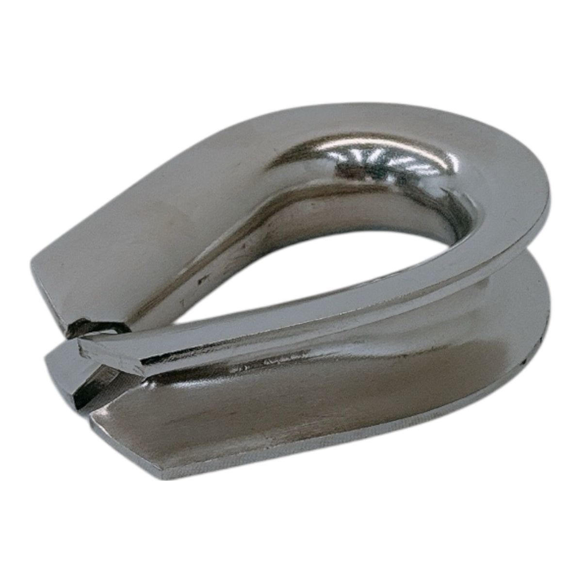 Marine HEAVY DUTY T316 Stainless Steel 1" Thimble Wire Rope Chain Anchor