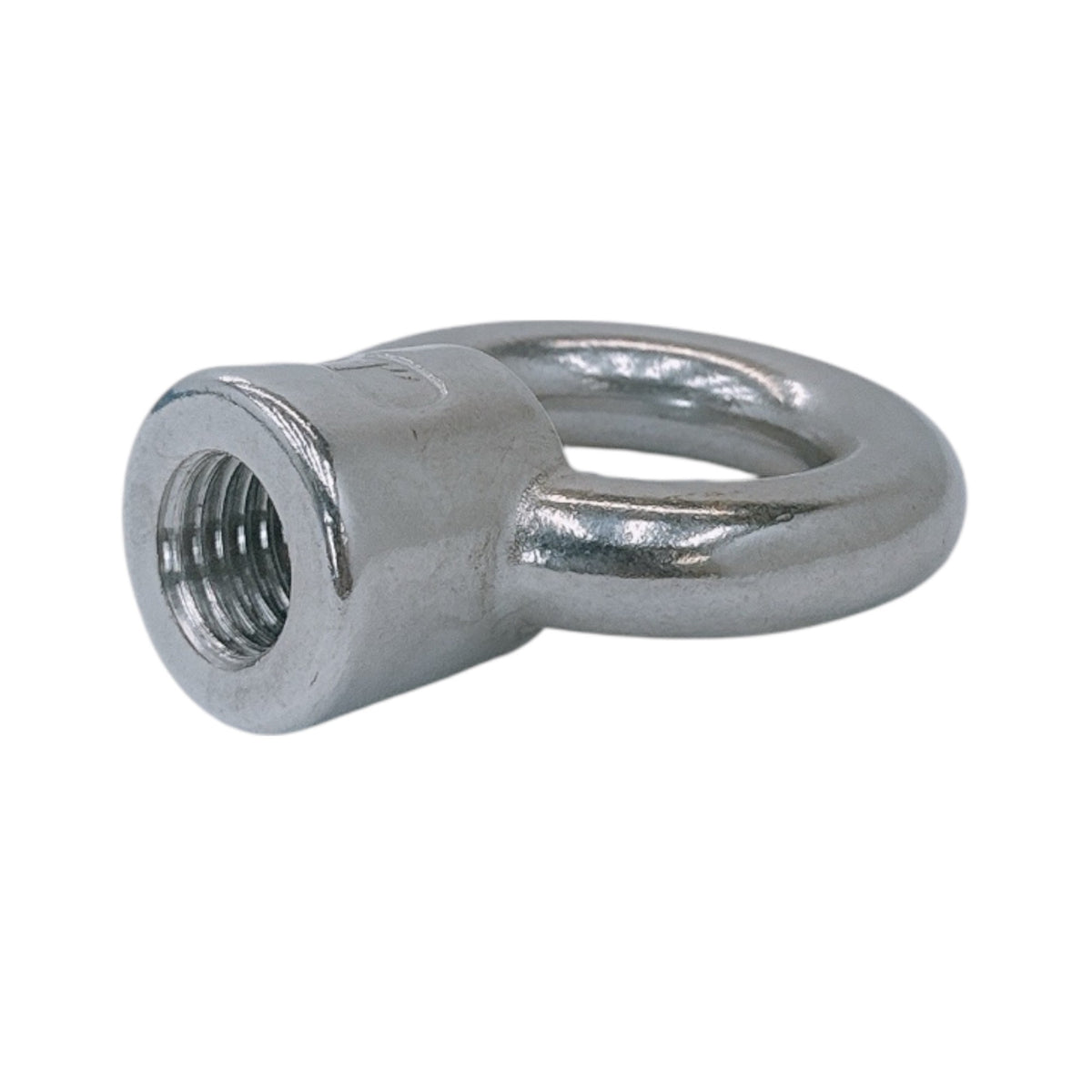 4 Pc Marine Grade T316 Stainless Steel 1" Lifting Eye Nut UNC Thread 7,500 Lbs WLL Eye Bolt Nut