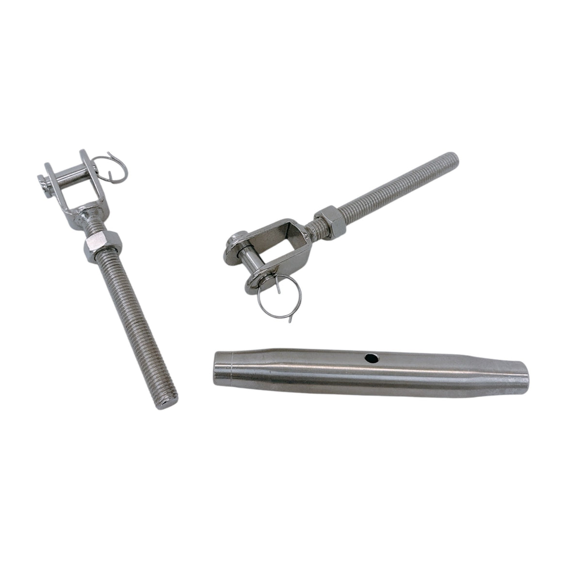 Marine Boat T316 Stainless Steel 5/8" Jaw & Jaw Pipe Turnbuckle 2,800 Lbs WLL