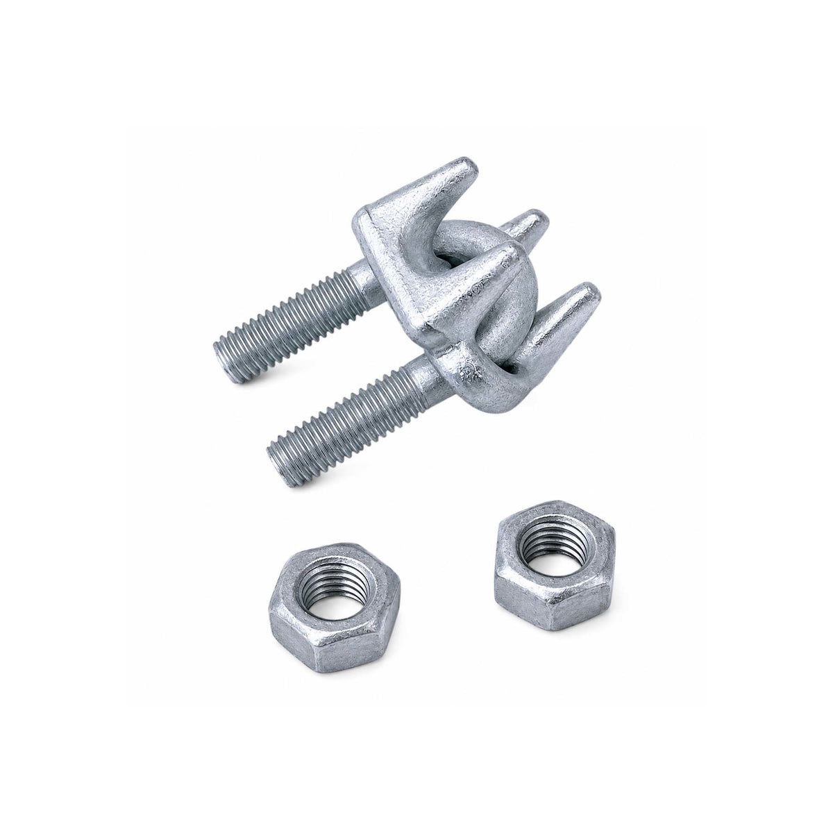 Heavy Duty 2-1/2" Marine Hot Dipped Galvanized Drop Forged Wire Rope Clip Cable