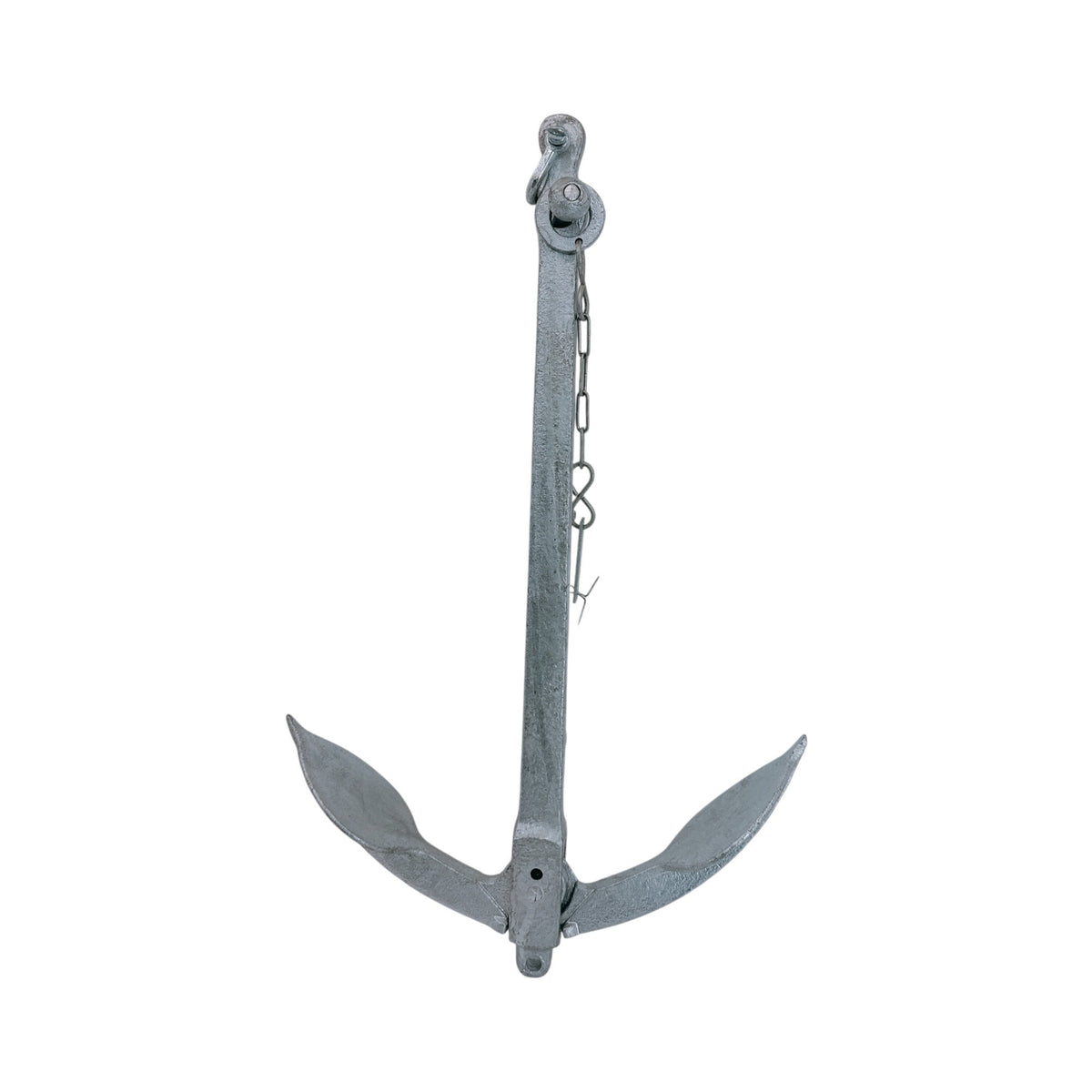 Hot Dipped Galvanized Foldable Admiralty Anchor, Boat Foldable Kedge Anchor for Yacht, Sailboat, Docking, and Mooring
