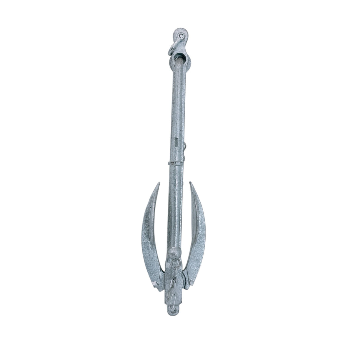 Hot Dipped Galvanized Foldable Admiralty Anchor, Boat Foldable Kedge Anchor for Yacht, Sailboat, Docking, and Mooring