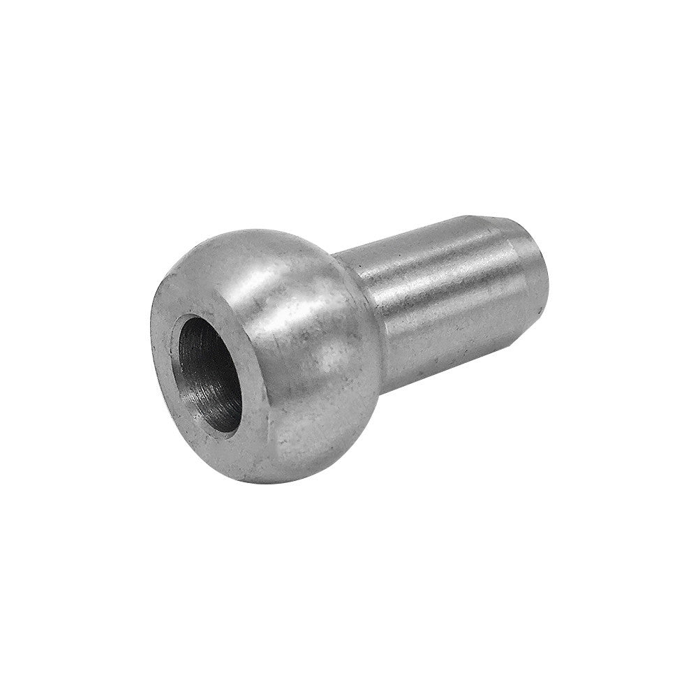 10 Pc Set T316 Stainless Steel Single Shank Ball Swage Fitting Terminal, Cable Wire Rope End Fitting for Marine, Rigging, Railing