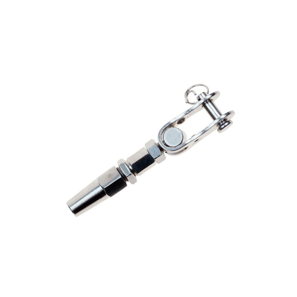 4 Pc Set Marine Boat Stainless Steel Swageless Toggle for Cable Railing, Wire Rope Railing Terminal Fitting for Deck, Stair, Balcony