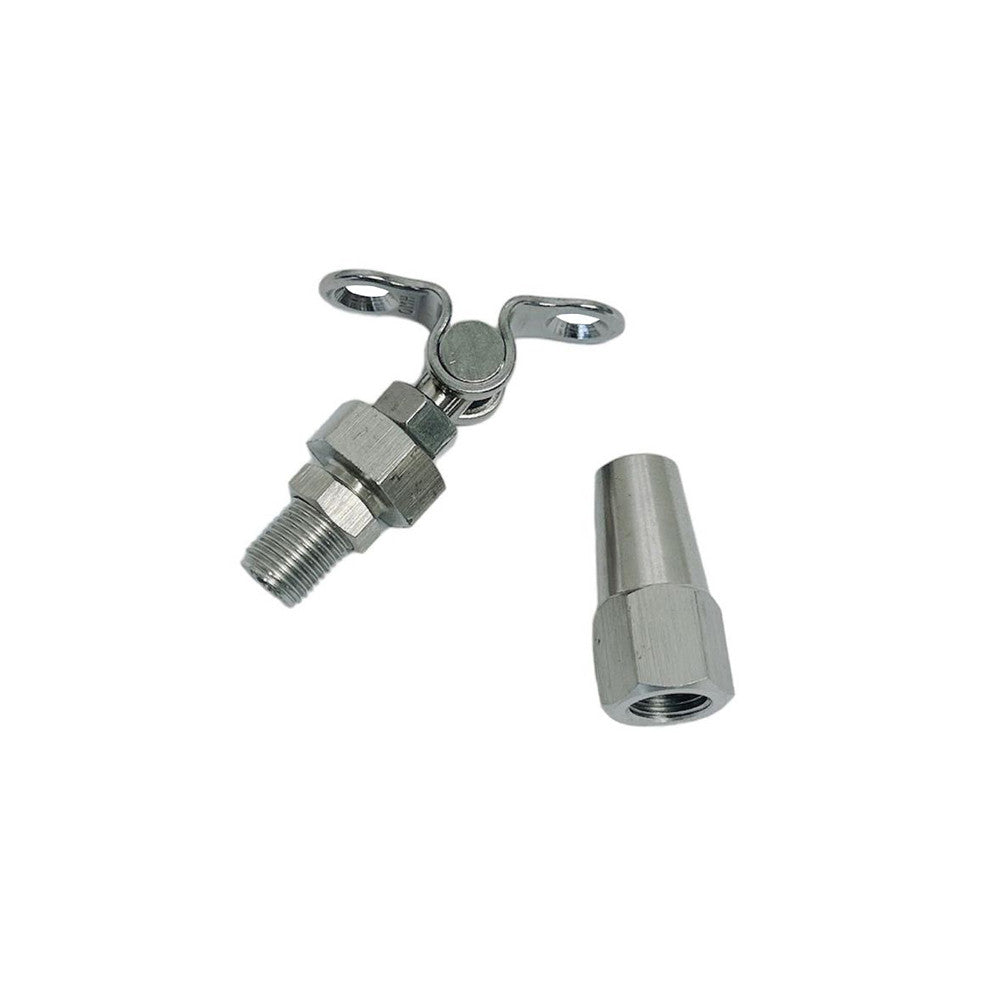 4 Pc Set Marine Stainless Steel Swageless Deck Toggle for Cable Rail, Wire Rope Railing Terminal Fitting for Deck, Stair, Balcony