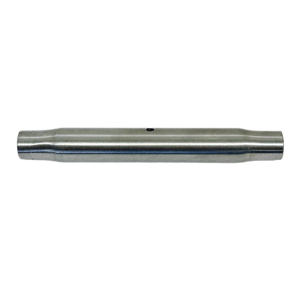 4 Pc Set Marine T316 Stainless Steel Pipe Turnbuckle Body, Cable Wire Rope Tensioner Body for Rigging, Railing, Dock