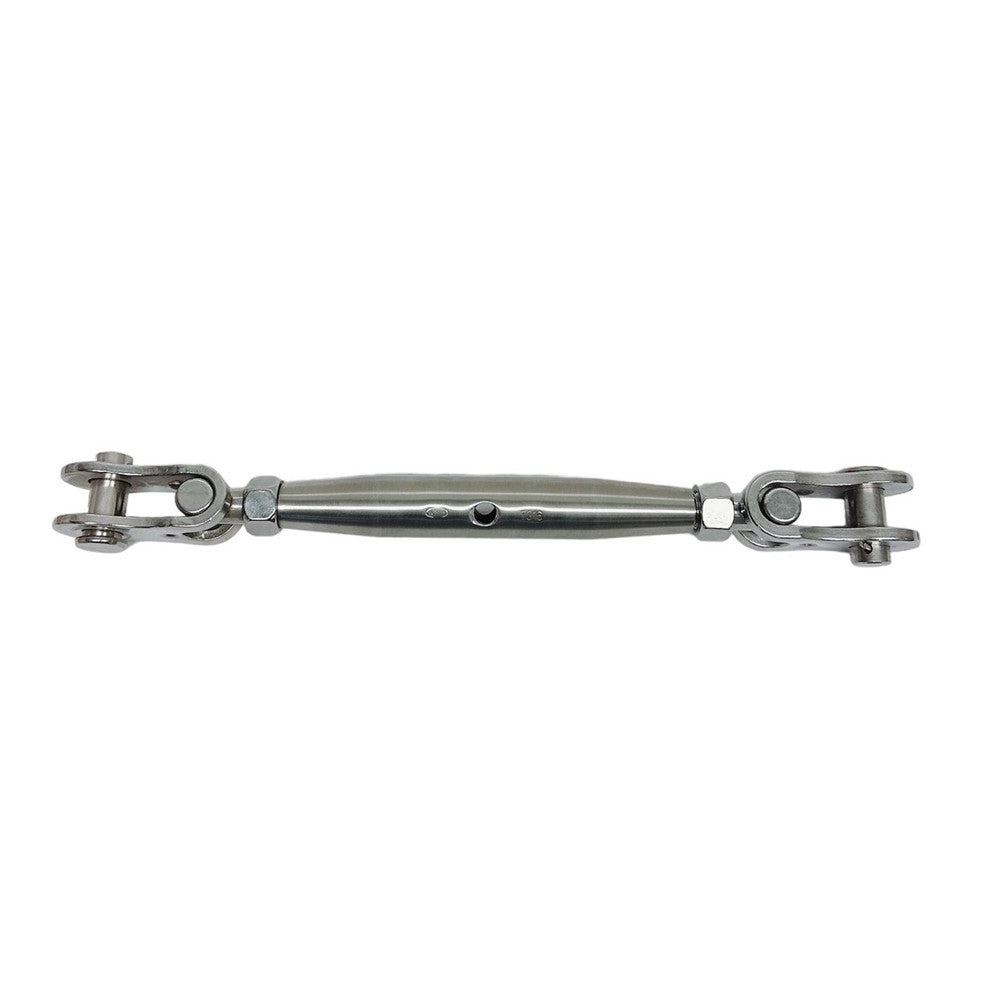 4 Pc Set Marine T316 Stainless Steel Toggle and Toggle Pipe Turnbuckle, Cable Wire Rope Railing Tensioner for Boat, Dock