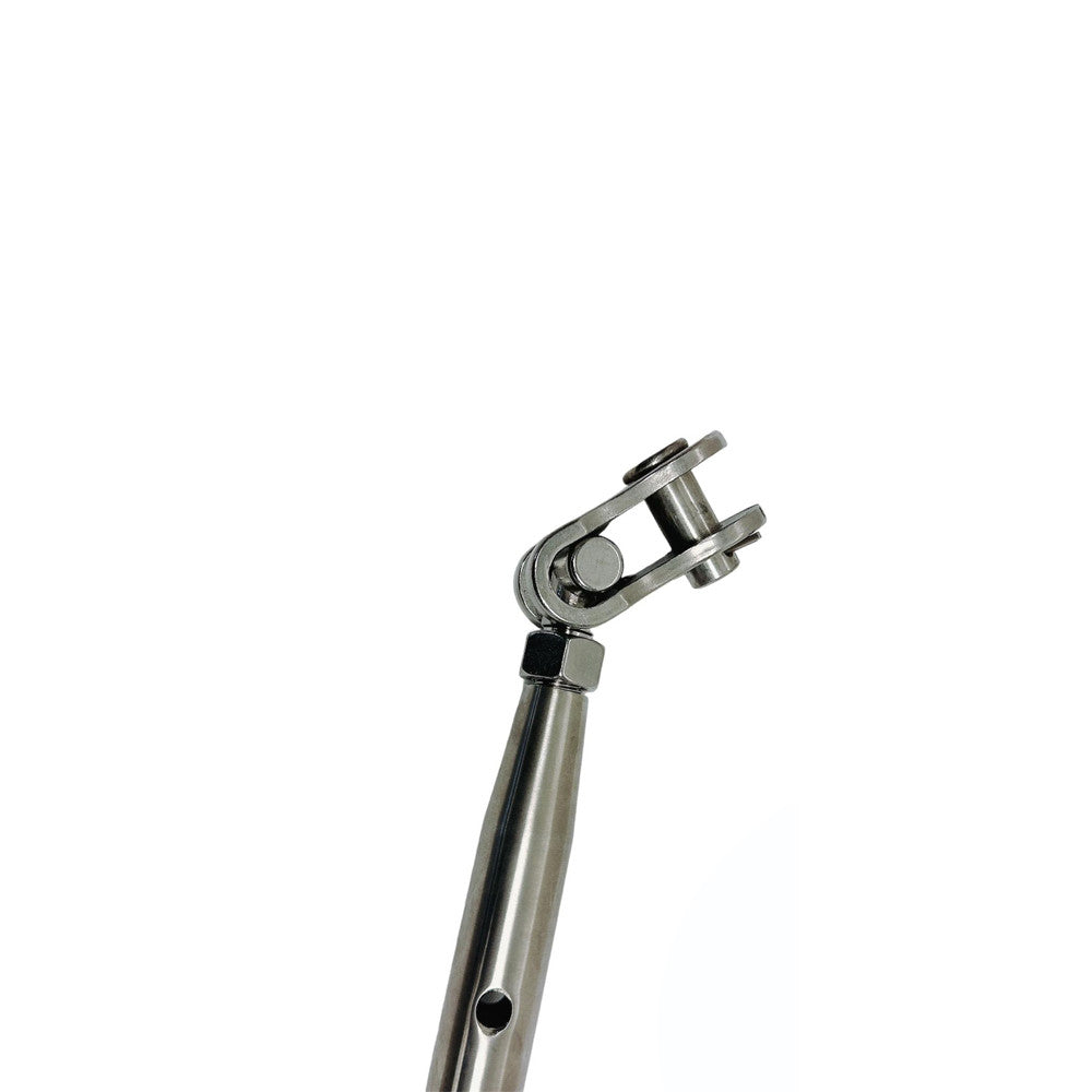 4 Pc Set Marine T316 Stainless Steel Toggle and Toggle Pipe Turnbuckle, Cable Wire Rope Railing Tensioner for Boat, Dock