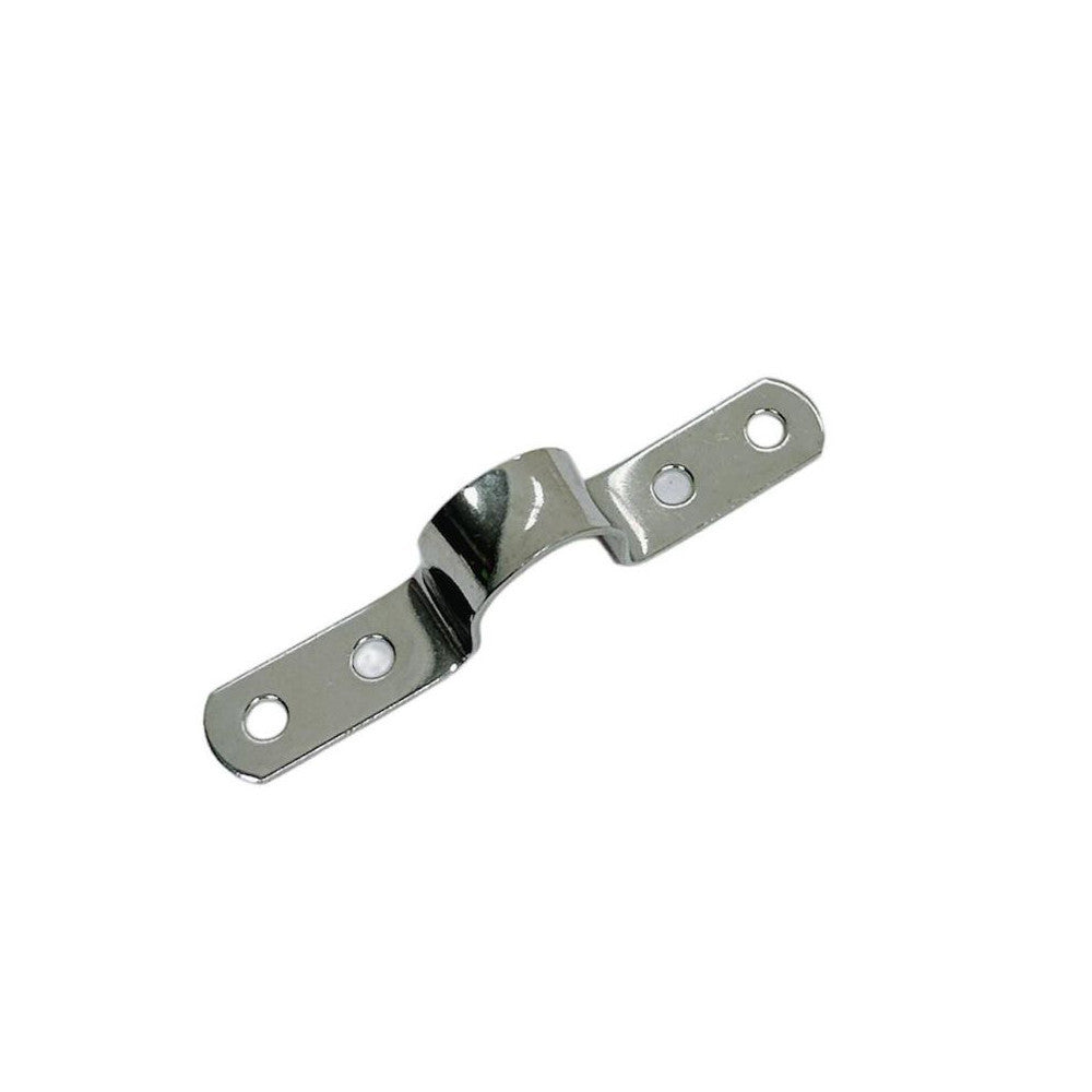 4 pc Set T316 Stainless Steel Eye Strap 4 Holes, Marine Hardware Pad Eye for Lifting, Rigging, Boat, Dock, Deck, and Rope Use