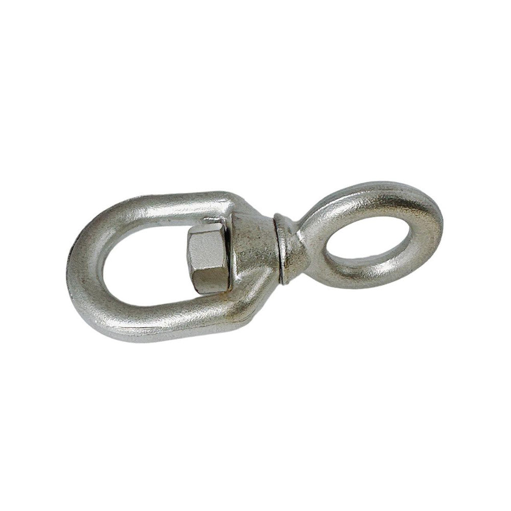 4 Pc Set Marine T316 Stainless Steel Chain Swivel, FED SPEC Drop Forged Anchor Chain Swivel for Rigging, Dock, and Deck Hardware