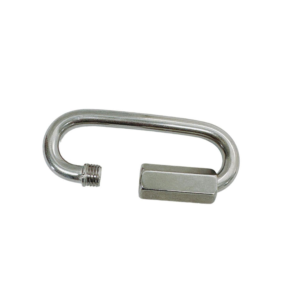 4 Pc Set Marine T316 Stainless Steel Long Quick Link, Connect Link Chain Connector for Rigging, Rope, Cable