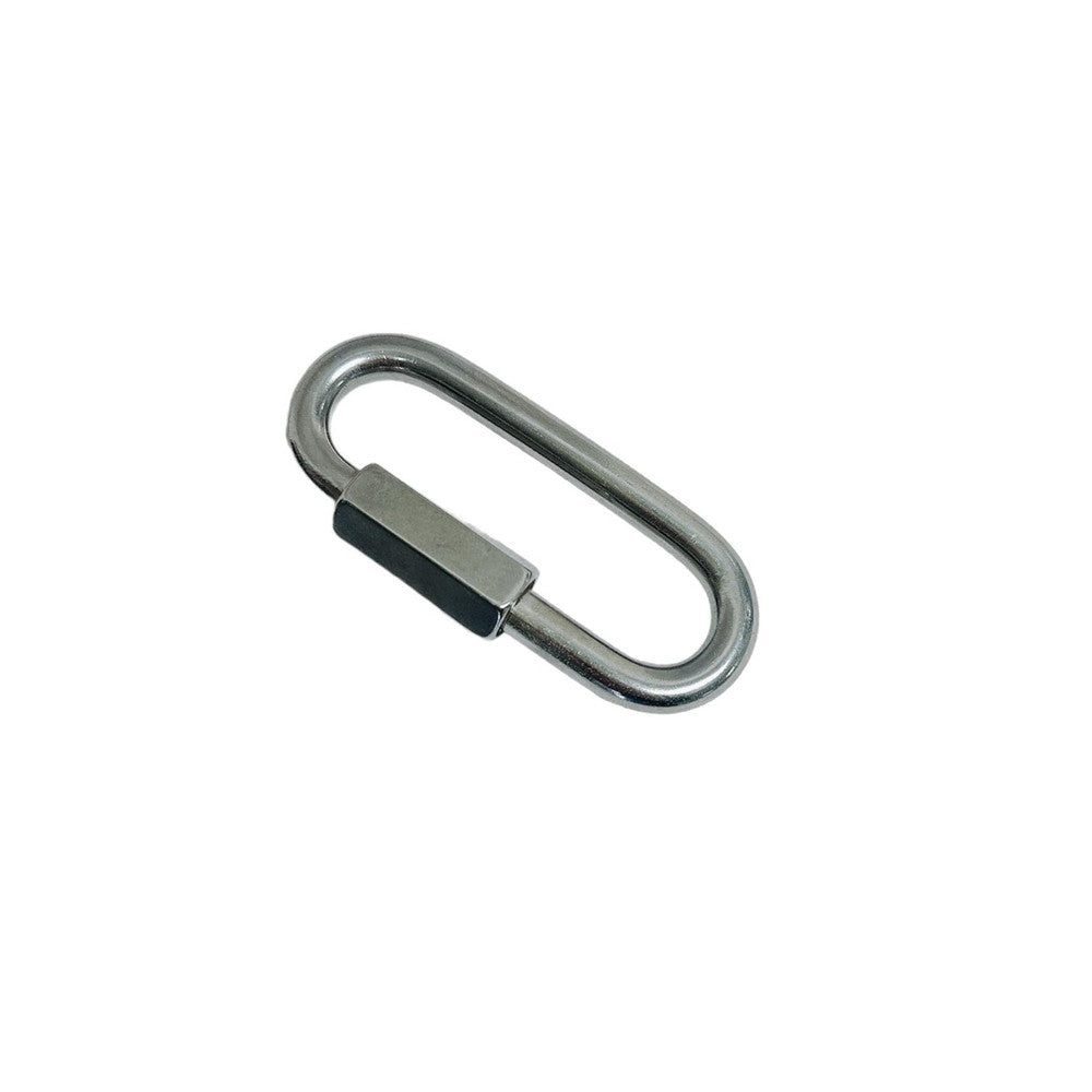 4 Pc Set Marine T316 Stainless Steel Long Quick Link, Connect Link Chain Connector for Rigging, Rope, Cable