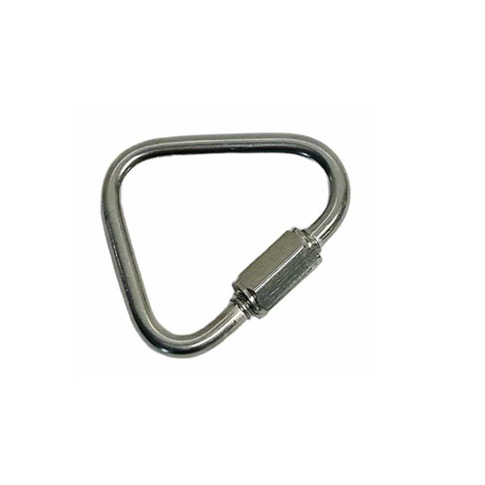 5 Pc Set Marine T316 Stainless Steel Delta Quick Link, Triangle Link Connector for Chain, Rope, Cable, Rigging, and Dock Hardware