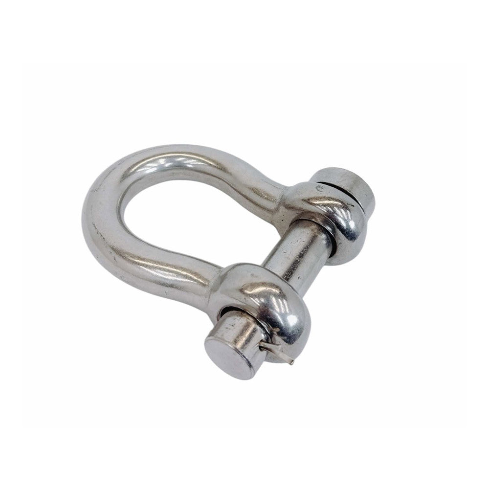 Marine Boat Mil-Spec T316 Stainless Steel Forged Round Pin Anchor Shackle, Marine Grade Rigging Shackle for Chain and Cable